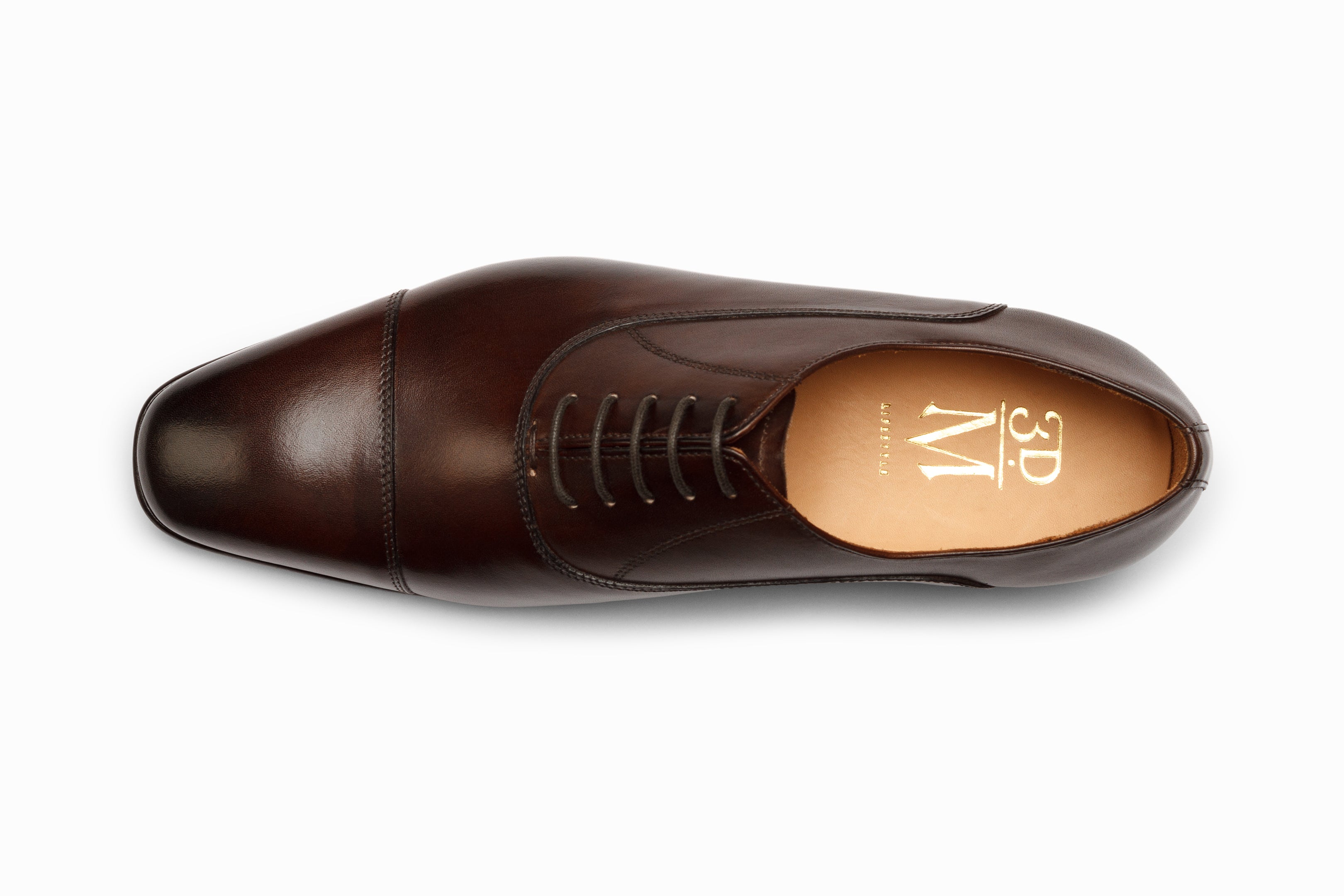 Dark Brown Captoe Oxford Dress Shoes for Men – Classic Formal & Business Attire | Perfect for Office, Weddings & Special Occasions