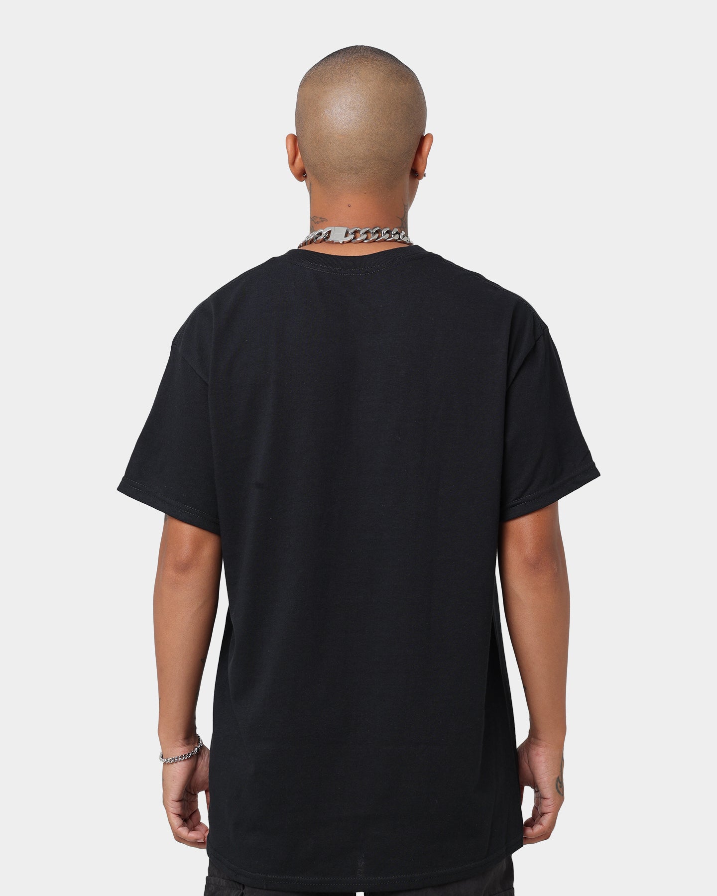 Vintage Washed Black T-Shirt - American Thrift X 420 Dazed And Confused Retro Graphic Tee | Casual Streetwear for Music Festivals & 90s Theme Parties