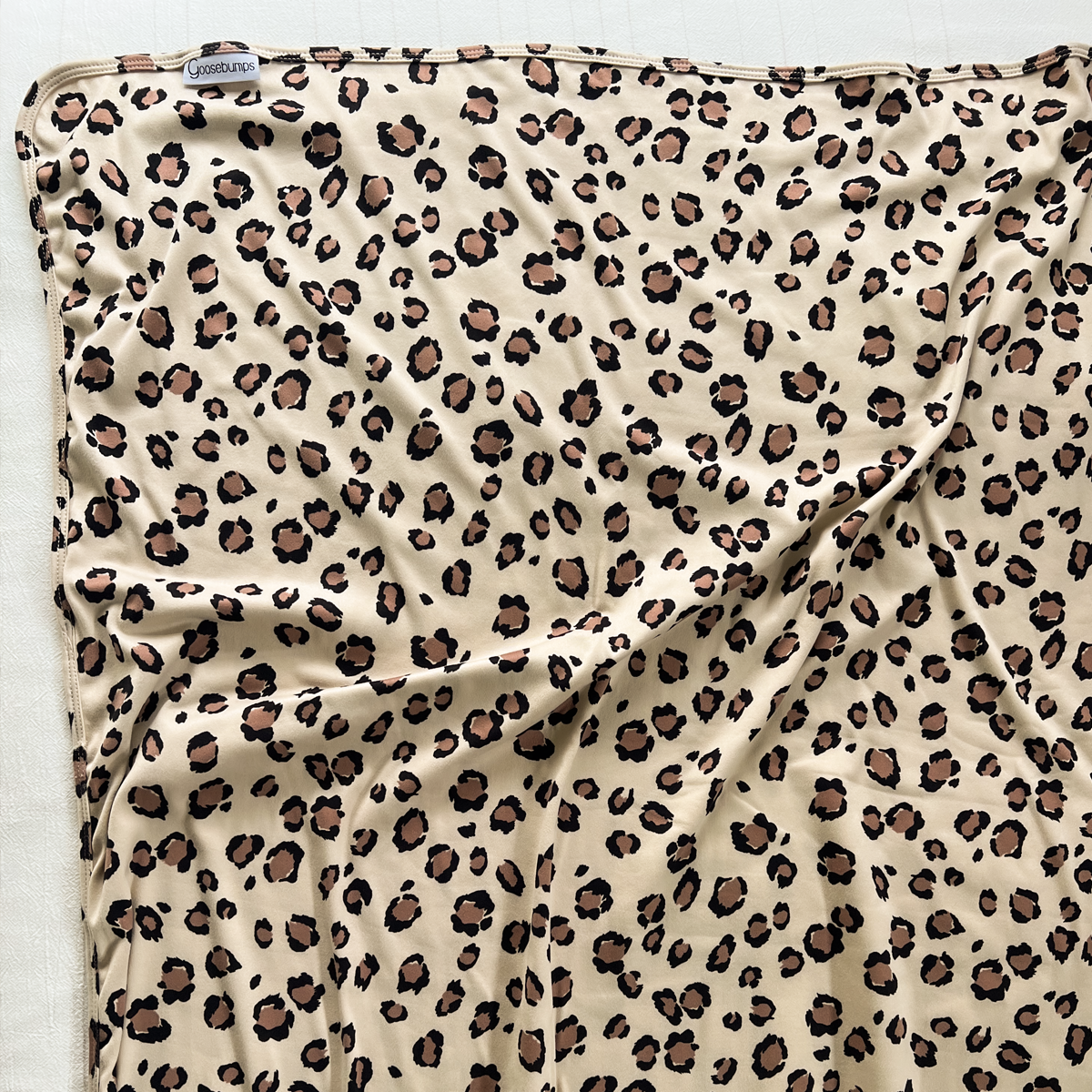 Large Tan Black and Brown Leopard Print Tote Bag - Stylish Women's Handbag for Work, Travel & Shopping