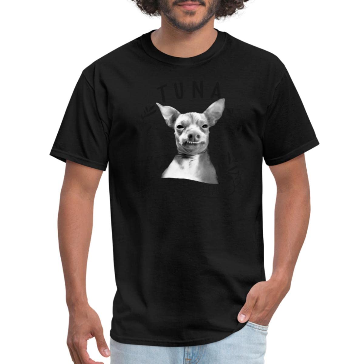 Spreadshirt Tuna Melts My Heart Graphic Men's T-Shirt - Funny Fish Lover Tee for Casual Wear & Gifts