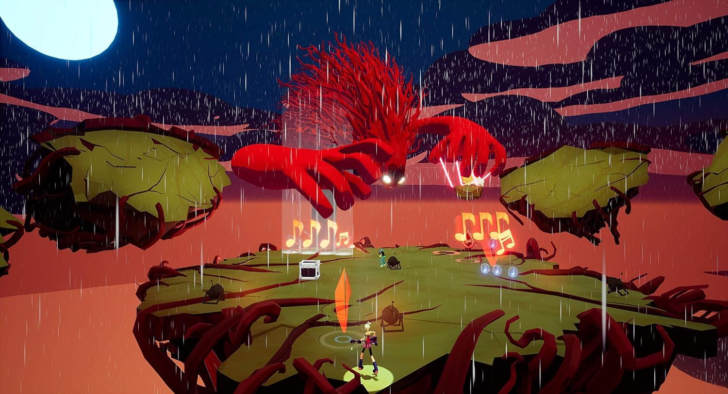No Straight Roads (PS4) - Action-Adventure Rhythm Game | Explore Vinyl City & Battle Evil Empire | Perfect for Music & Gaming Enthusiasts