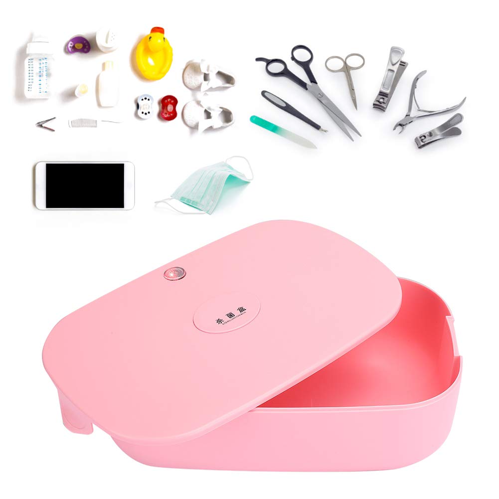 UV Nail Art Cleaning Box - Professional LED Manicure Tool for Home & Salon Use