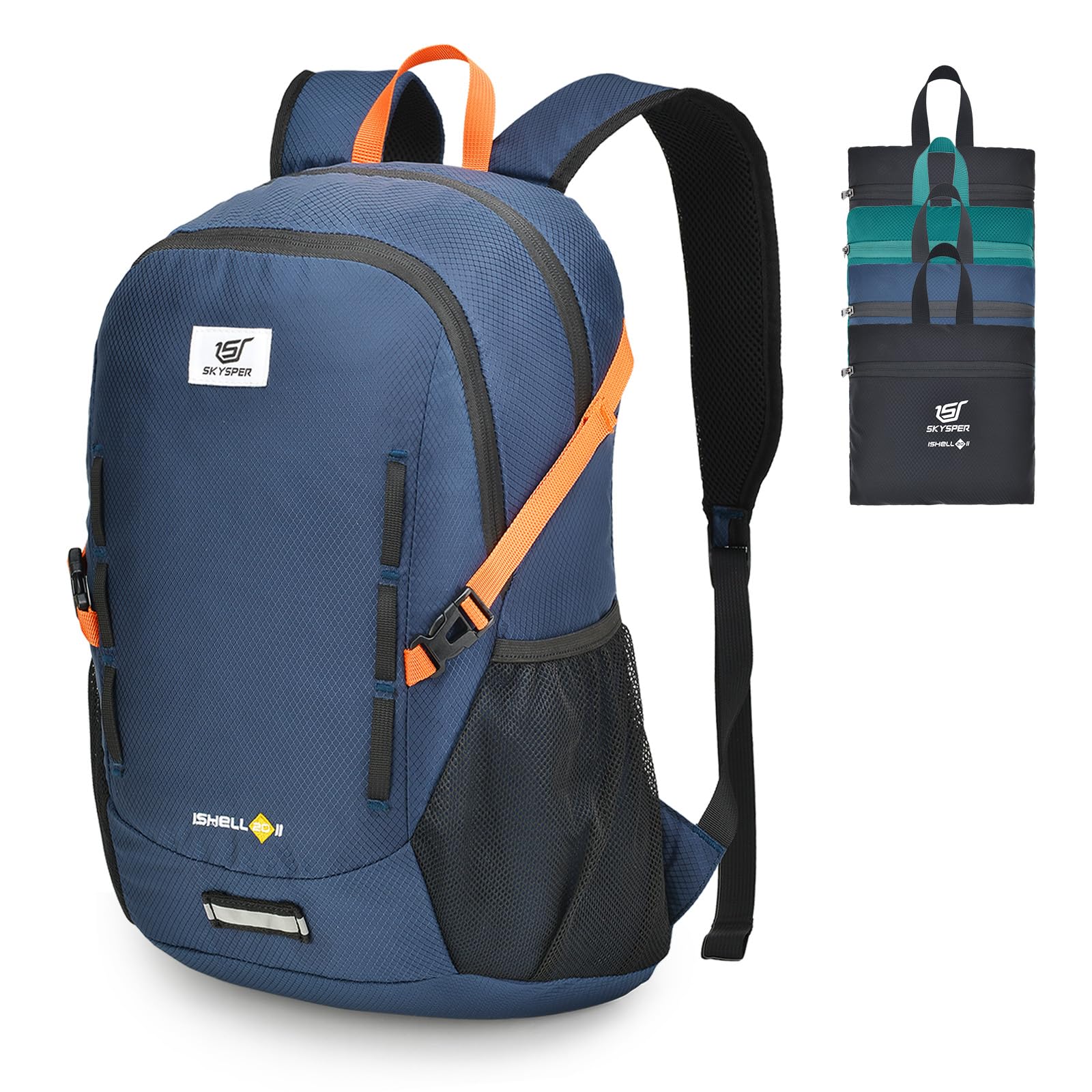 SKYSPER 20L Lightweight Packable Hiking Backpack - Water Resistant Daypack for Women & Men - Perfect for Outdoor Adventures, Travel & Daily Commute