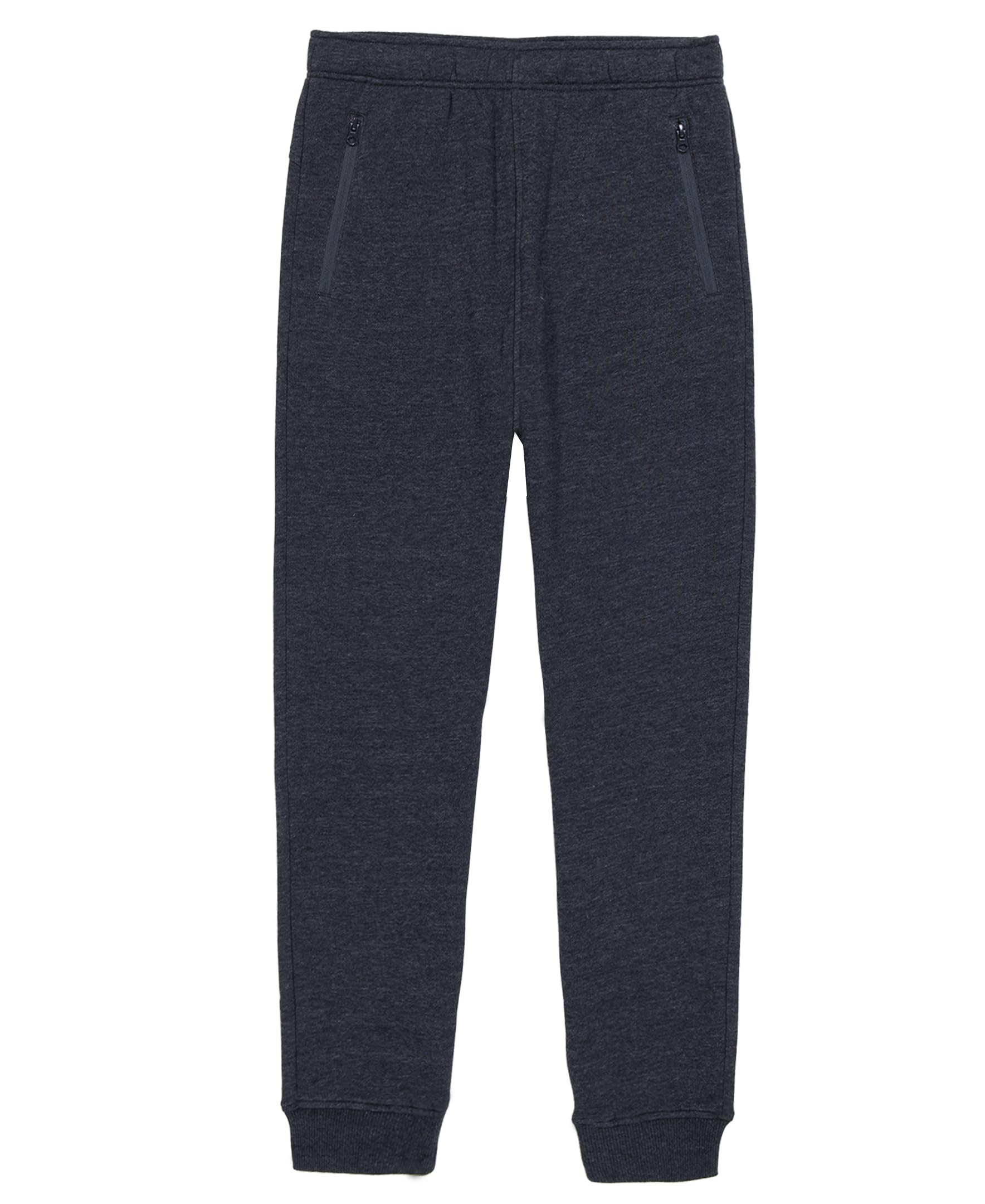 Nautica Boys' Fleece Jogger Sweatpants - Soft Cotton-Blend Elastic Waist with Drawstring, Comfortable Casual Pants for School, Play & Everyday Wear