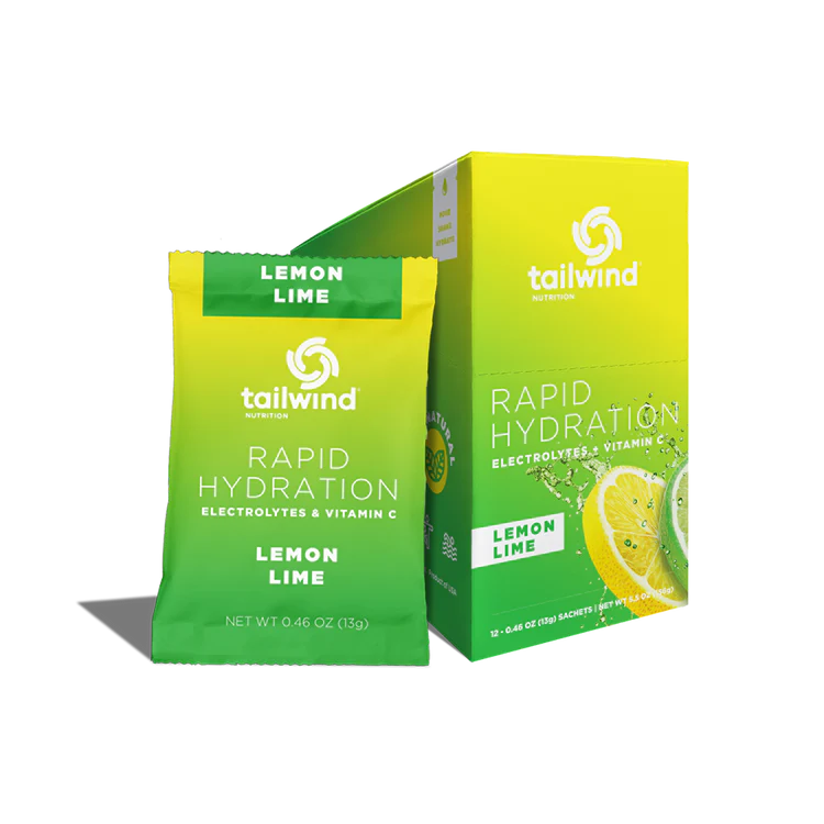 Tailwind Rapid Rehydration Powder - Electrolyte Drink Mix for Endurance Athletes & Runners - Single Serving Pack - Ideal for Marathon, Cycling & Workout Recovery