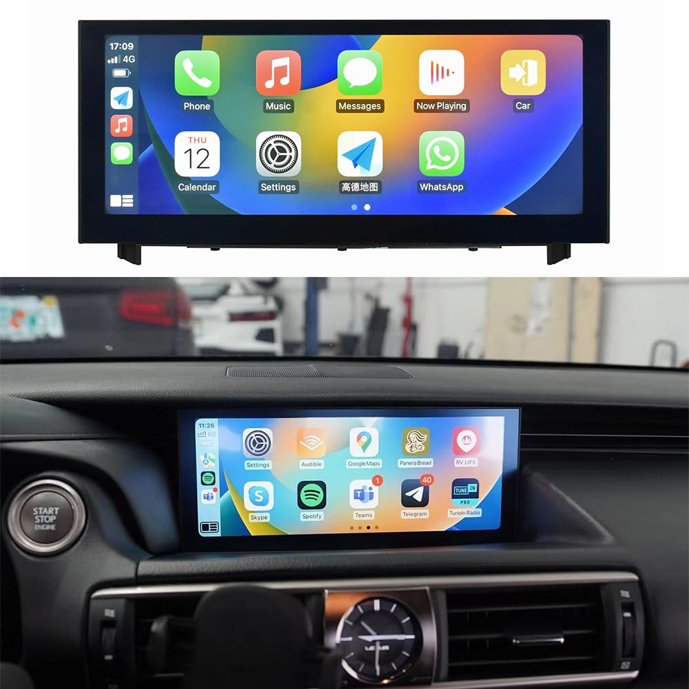 2013-2018 Lexus RC Car Stereo Upgrade with Apple CarPlay & Android Auto - 9
