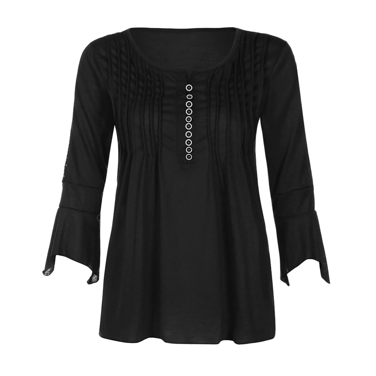 Odd Future Women's V Neck Lace Crochet Eyelet T-Shirt - Stylish Boho Top for Casual Wear, Music Festivals & Summer Outfits