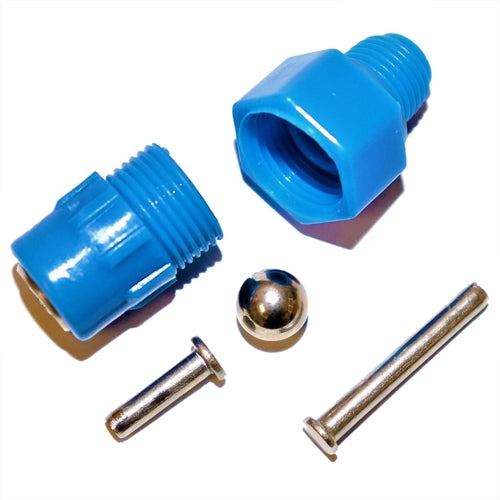 Stainless Steel Screw-In Vertical Poultry Nipple Waterer - Chicken Drinker Nipples for Coops, Brooders & Backyard Flocks (Set of 10) - Perfect for Automatic Watering Systems & DIY Chicken Waterers
