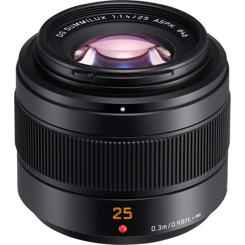 Panasonic Leica DG Summilux 25mm f/1.4 II ASPH. Lens - Fast Prime Lens for Micro Four Thirds Cameras | Perfect for Portraits, Low Light & Street Photography