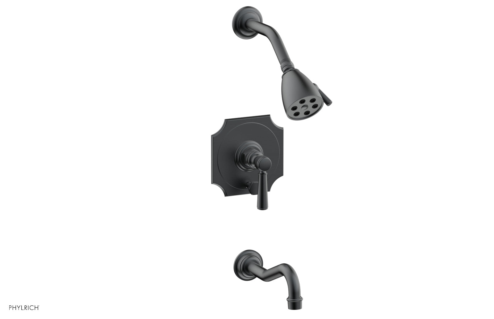 HENRI Pressure Balance Tub and Shower Set 161 30 - Chrome Finish Bathroom Faucet for Modern Showers & Bathtubs | Perfect for Home Renovation & Spa-Like Experience