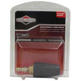 Briggs & Stratton 3000psi Quick-Connect Turbo Nozzle - 4 Pack for High-Pressure Cleaning, Car Washing & Home Maintenance