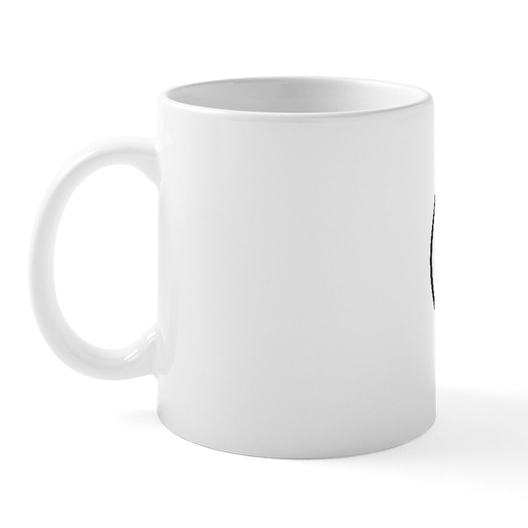 Charleston CHS 11 oz (325 ml) Ceramic Coffee Mug - Perfect for Hot & Cold Beverages, Office Use, Gift Giving & Travel