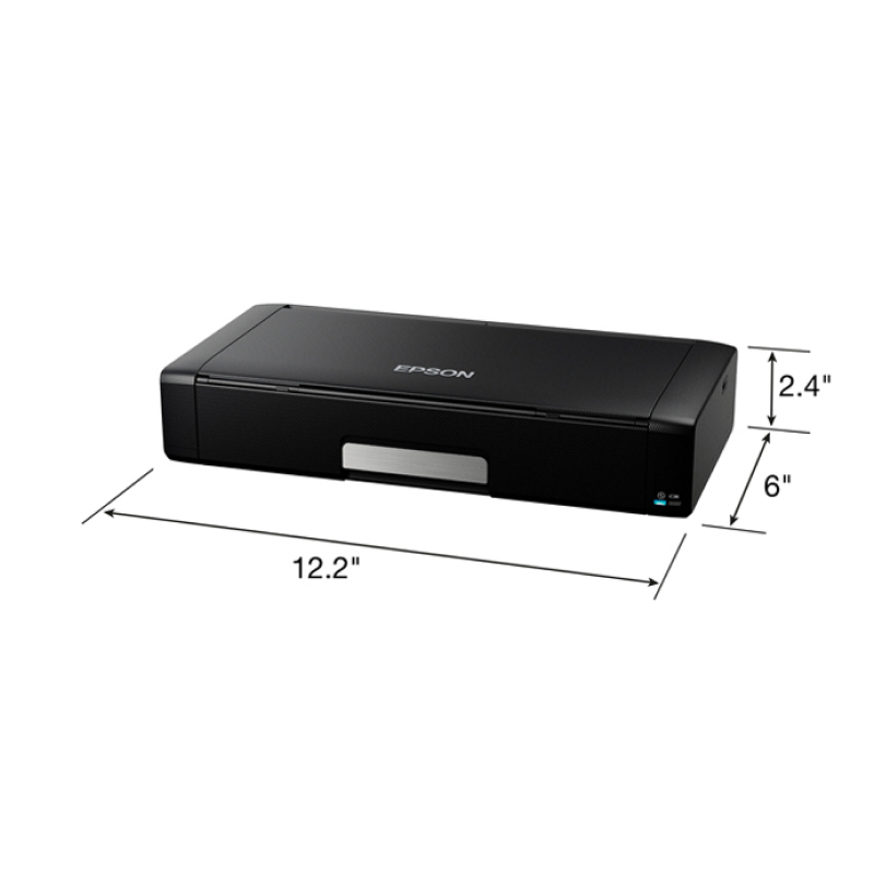 Epson WF100 WorkForce Portable Wireless Printer - Compact & Lightweight for Home, Office, and Travel Printing Needs