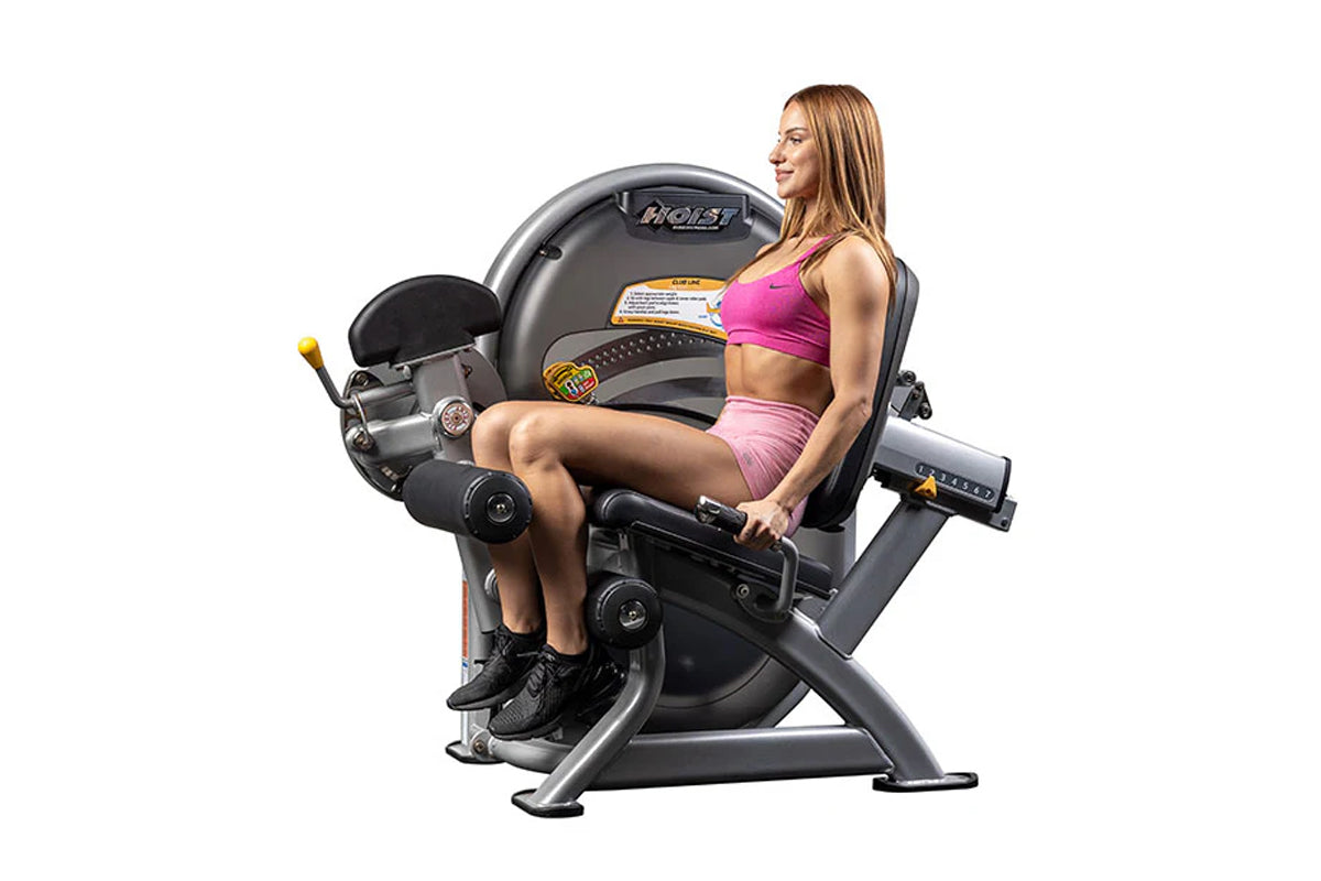 Hoist Club Line Leg Curl Machine (CL 3402) - Professional Gym Equipment for Home & Commercial Use - Perfect for Leg Workouts, Strength Training & Fitness Centers