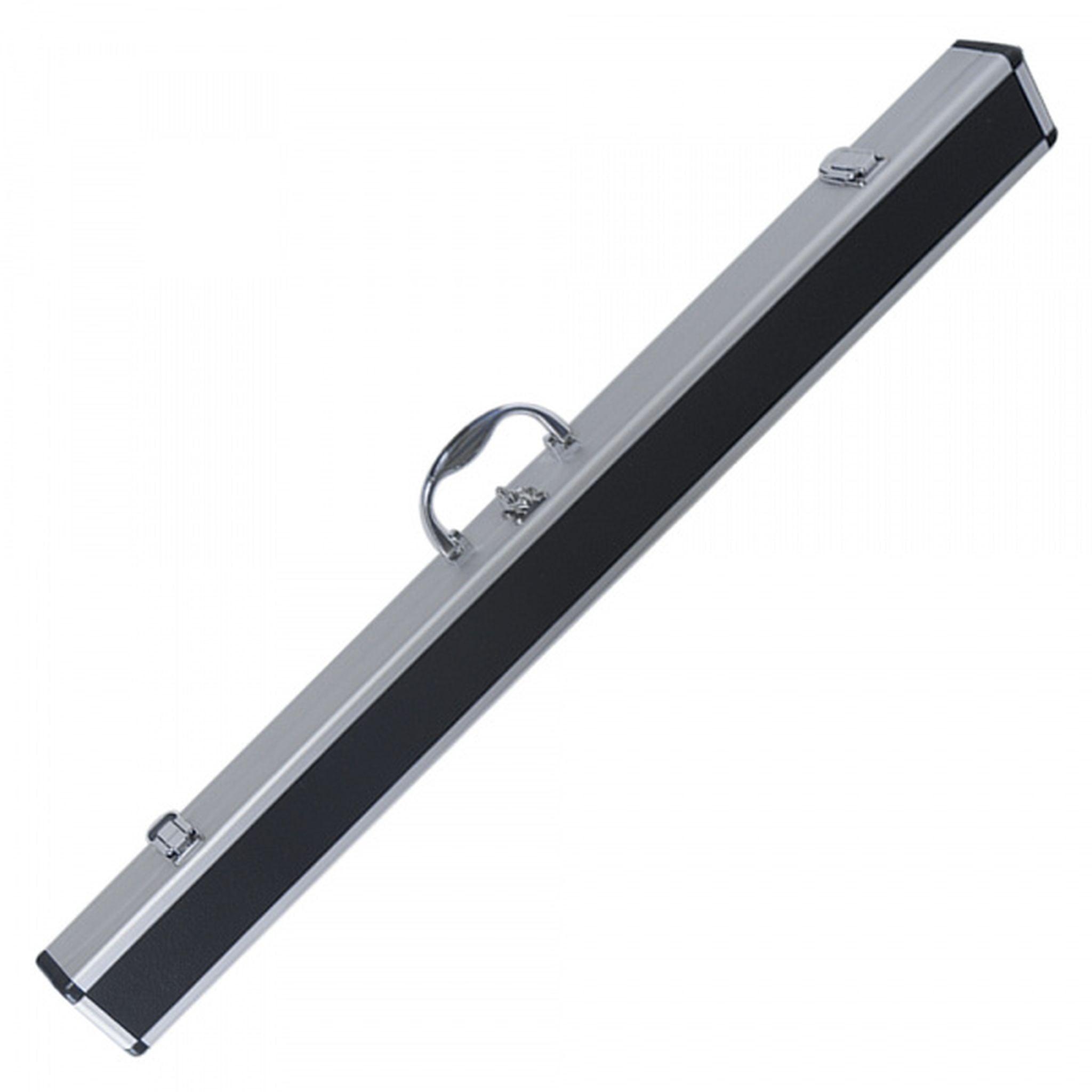 Premium Aluminum 2-Piece Pool Cue Case - Durable Protection for Billiard Cues - Perfect for Pool Halls, Tournaments & Home Storage