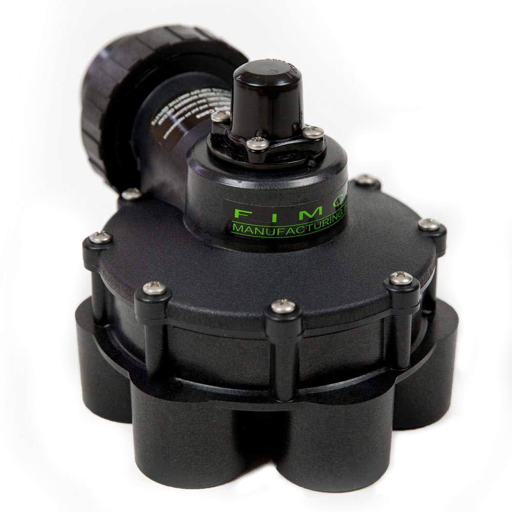 Fimco F1505 4005L 1-1/2 Inch 5 Zone Plastic Valve - Durable Irrigation System Valve for Lawn, Garden & Agricultural Water Control