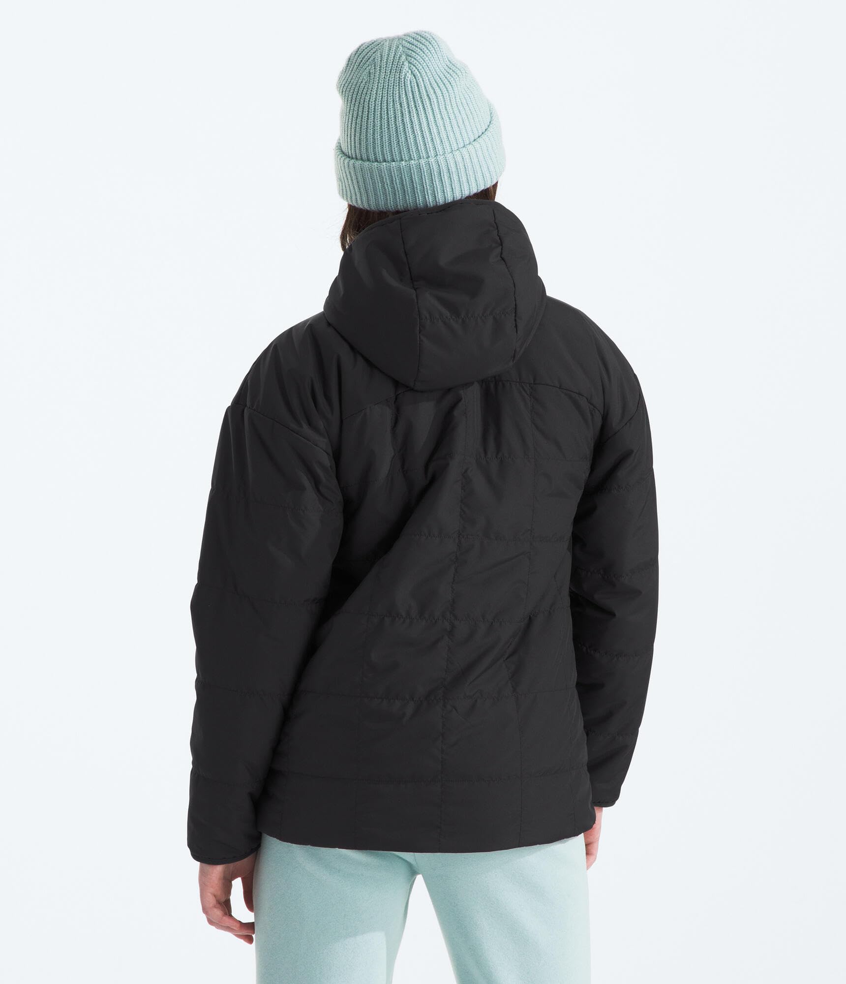 The North Face Girls' Reversible Shasta Short Parka Jacket - Waterproof Winter Coat for Kids Outdoor Activities & School