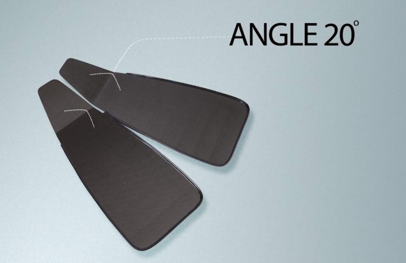 Premium Black Carbon Fiber Freediving Fins for Spearfishing - Lightweight & High Performance Swim Fins for Ocean Diving, Snorkeling, and Underwater Hunting