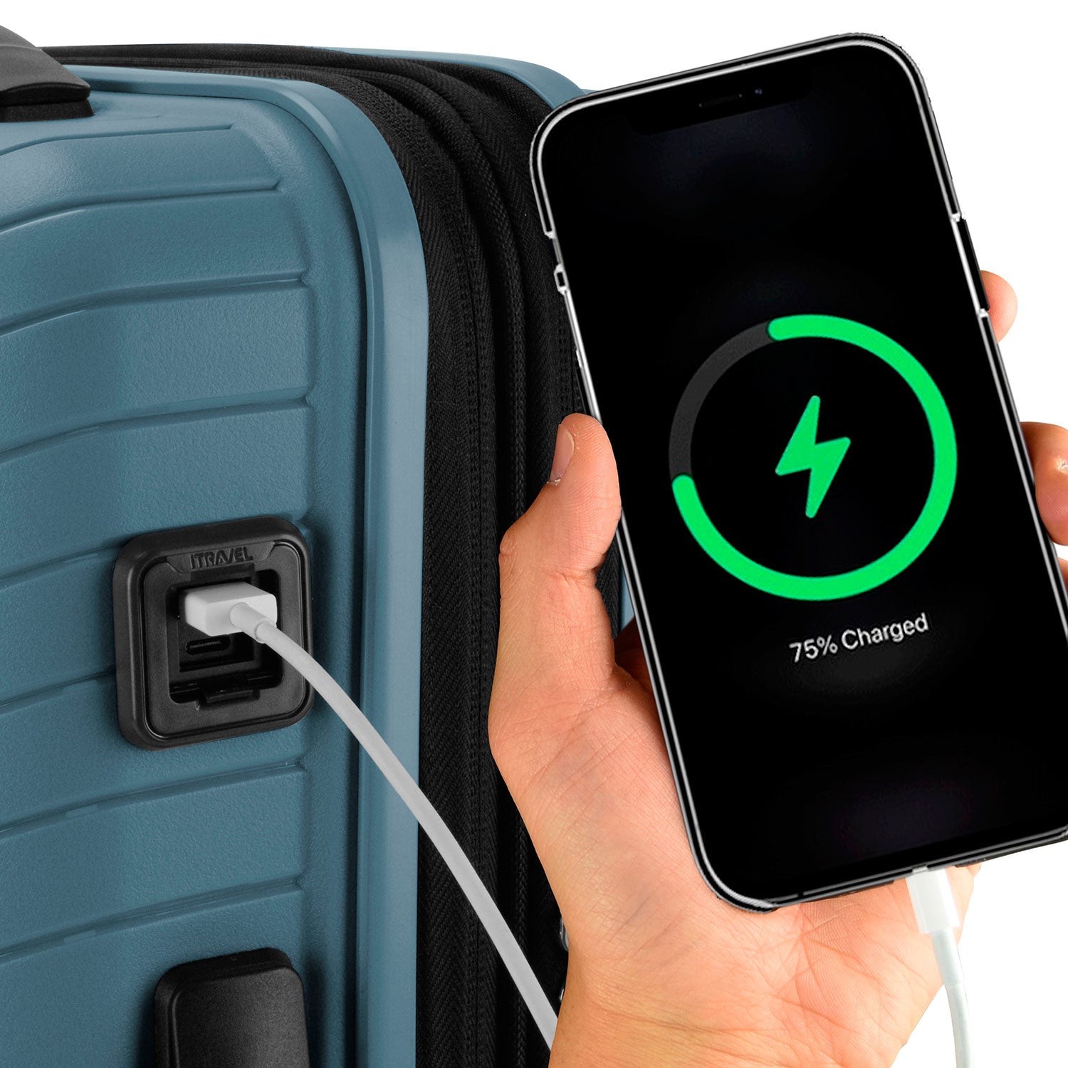 Vale 3-Piece Luggage Set with Spinner Wheels - Lightweight Expandable Suitcase for Travel, Carry-On & Checked Bag - Perfect for Business Trips, Vacations & Family Holidays