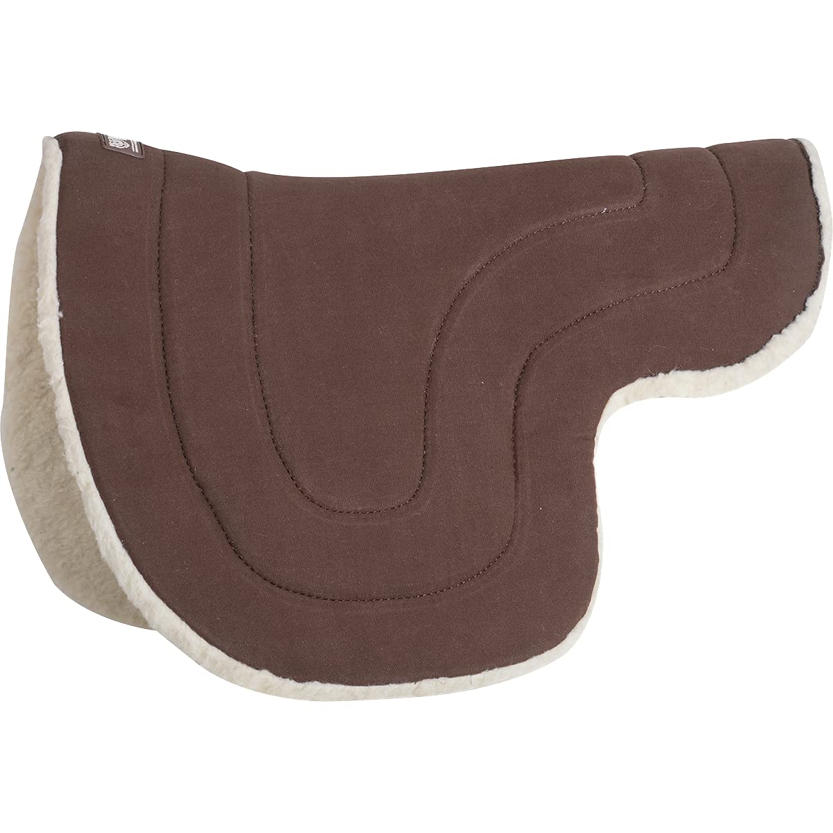 Cashel Soft Saddle Pad for Horses - Comfortable Brown Equestrian Saddle Pad - Perfect for Trail Riding, Dressage & Horse Training