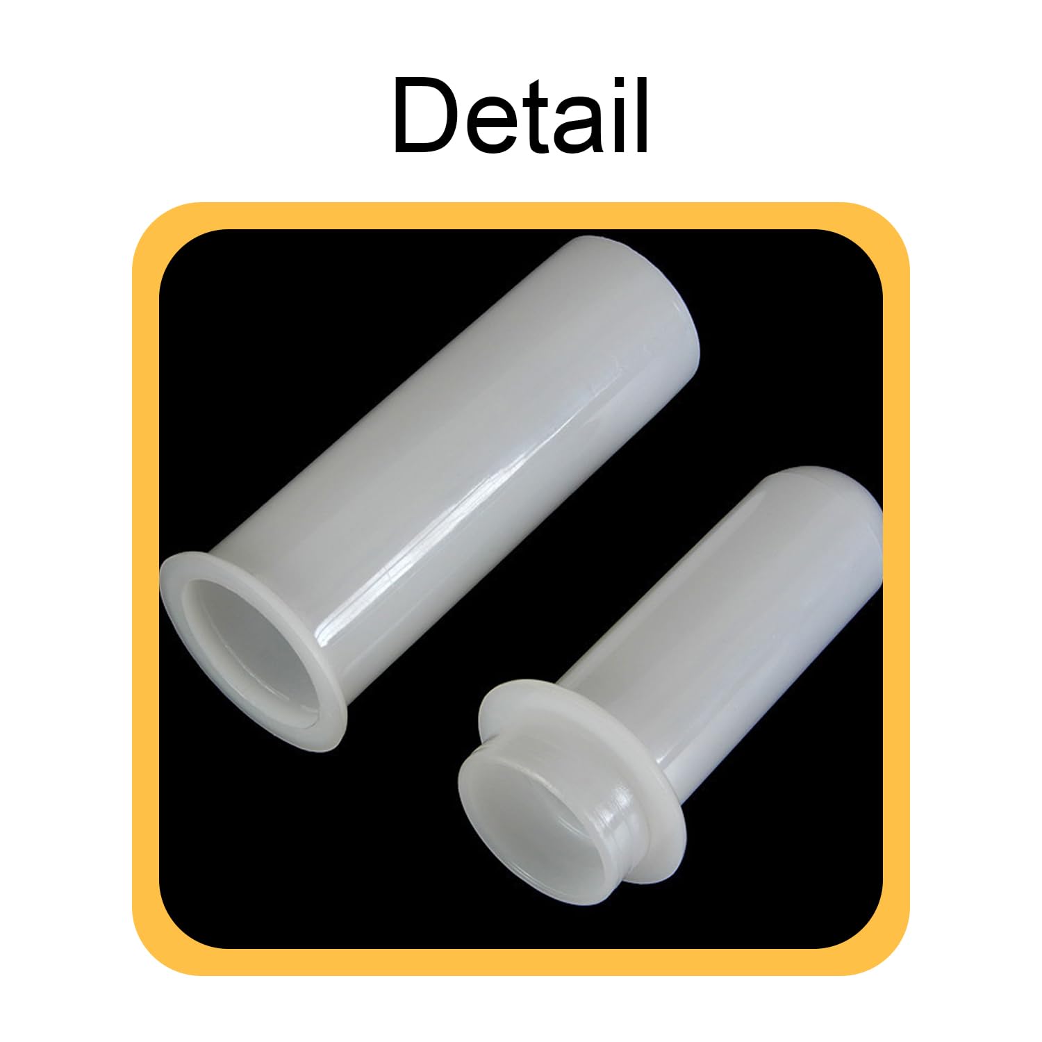 8.5 Inch Plastic Meat Pusher for Sausage Maker & Meat Grinders - Food Grade Safe - Perfect for Home Kitchen, Butcher Shop & Sausage Making Accessories