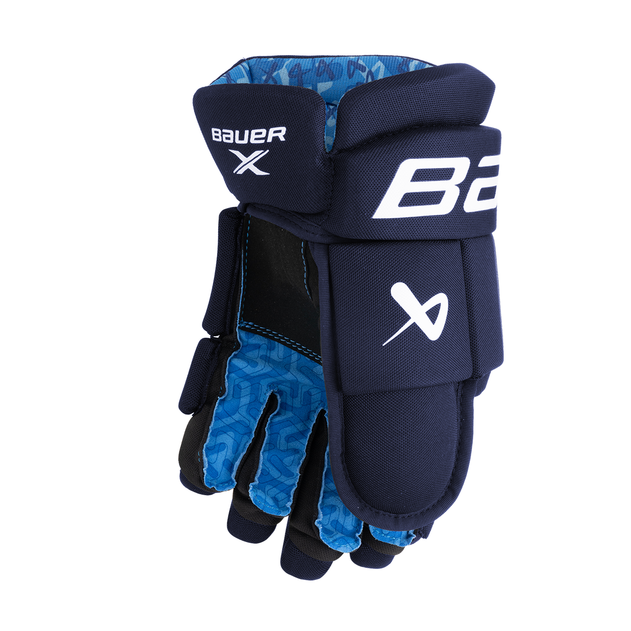 Bauer X Intermediate Hockey Gloves S24 - Lightweight & Protective for Ice Hockey Players - Perfect for Training & Games