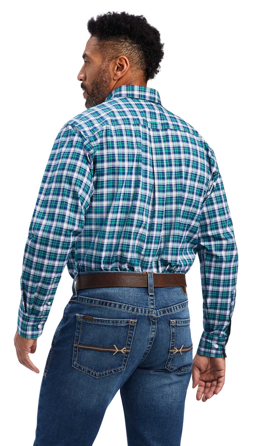 Ariat Men's Pro Series Brantleigh Stretch Classic Fit Shirt - Comfortable Western Work & Casual Button Down Shirt for Cowboy, Ranch & Outdoor Activities