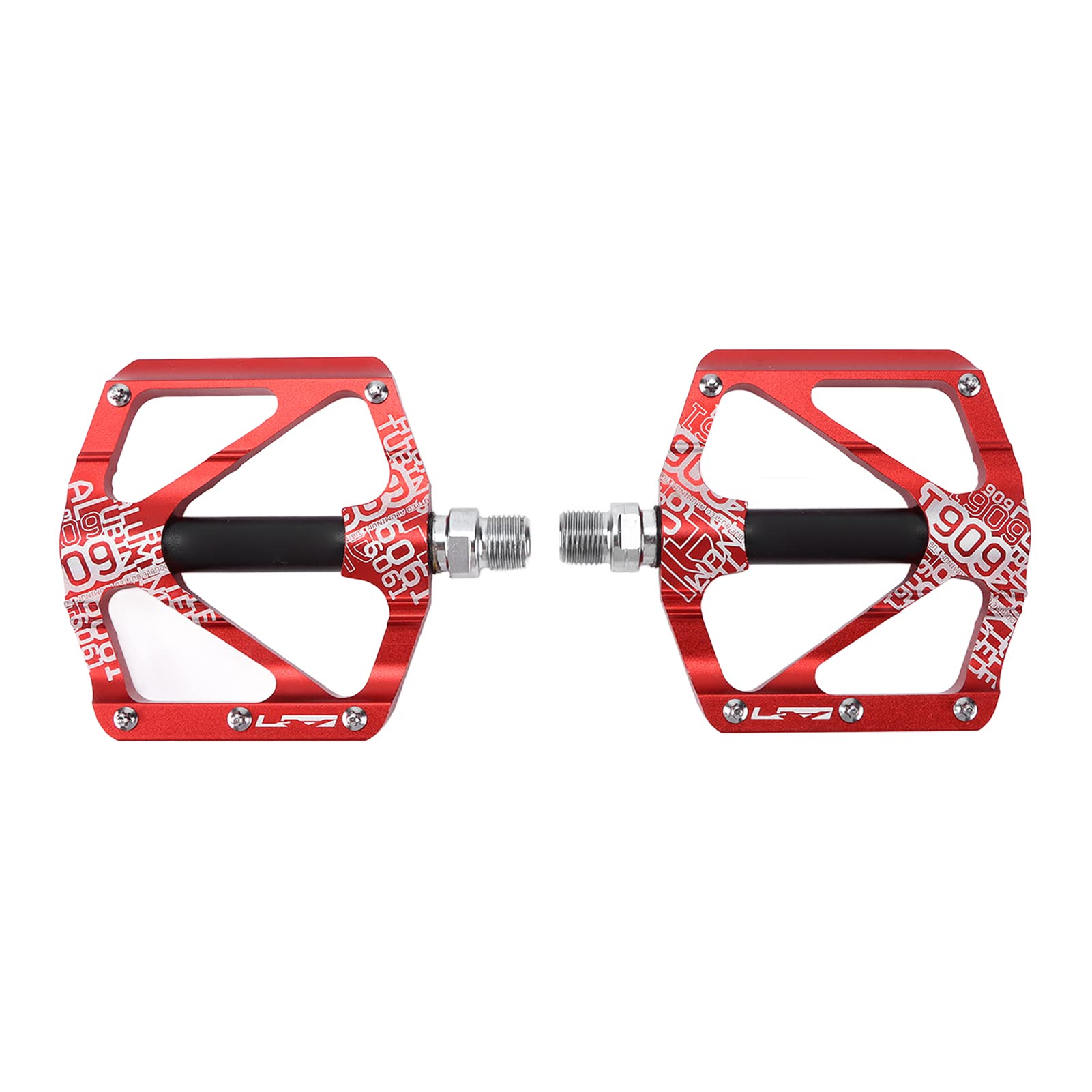 Ultra Light Mountain Bike Pedals - Hollow Design Road & MTB Bicycle Pedals Replacement Pair for Cycling & Outdoor Adventures