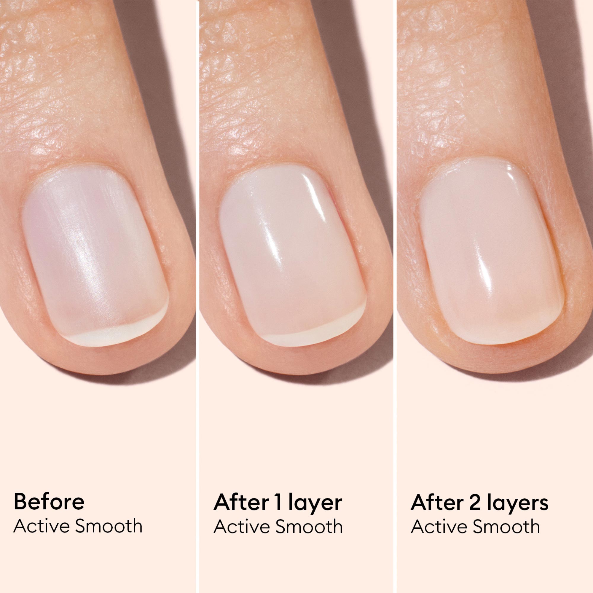 Manucurist Active Smooth 1 - Vegan Nail Polish for Strong & Healthy Nails | At-Home Manicure & Professional Salon Use