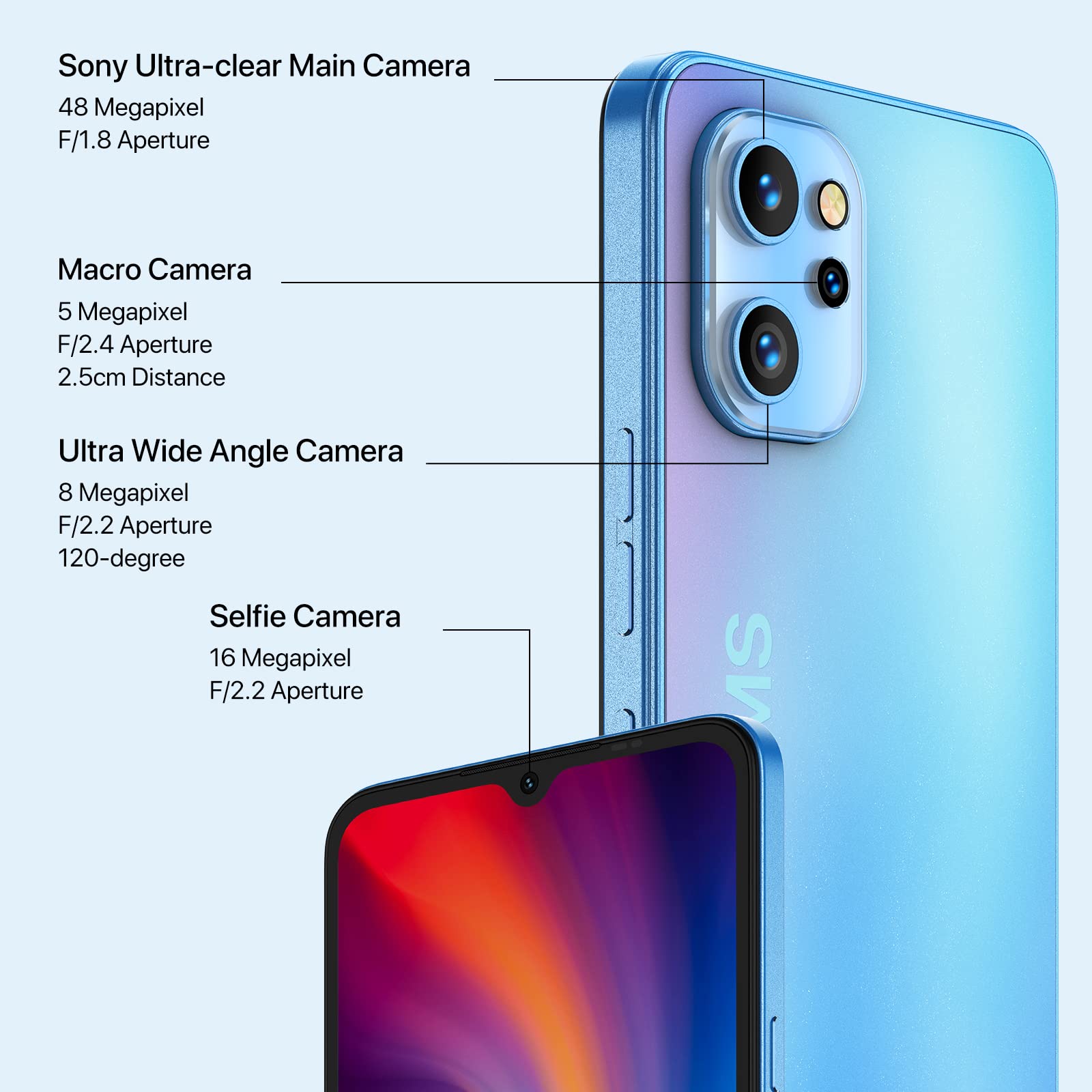 UMIDIGI A13 Pro Unlocked Smartphone (4GB RAM 128GB ROM) - 6.7
