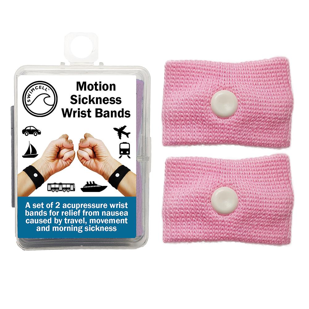 Anti Nausea Wristbands for Motion Sickness Relief - Acupressure Bands for Adults & Kids - Travel, Car, Boat & Pregnancy Use