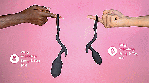 B Vibe Vibrating Snug and Tug - Premium Pleasure Toy for Couples & Solo Play - Perfect for Sensual Massage & Intimate Moments
