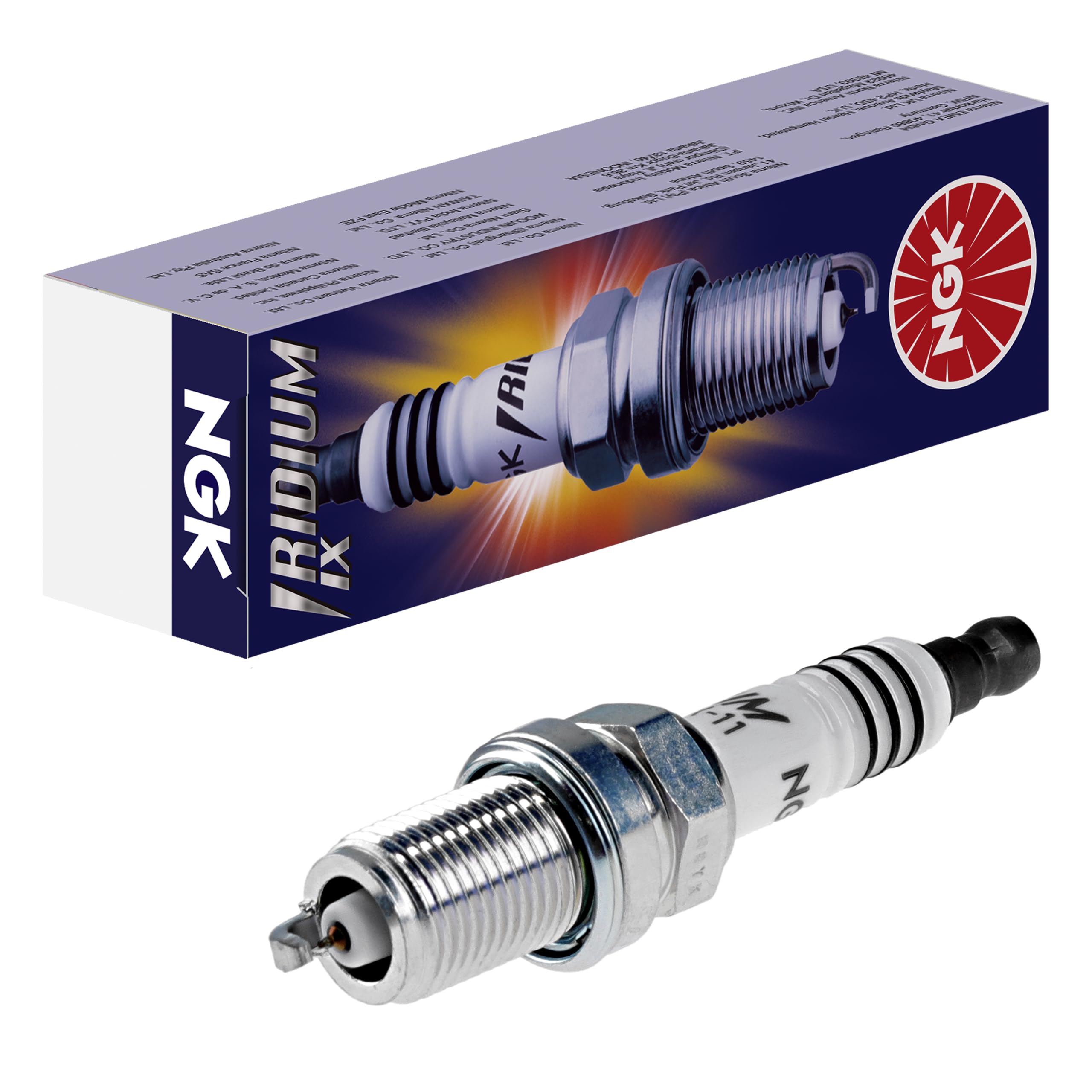 NGK BKR8EIX Iridium Spark Plug (2668) - High Performance Ignition Plug for BMW, Audi, VW | Perfect for Racing, Daily Driving & Engine Upgrades