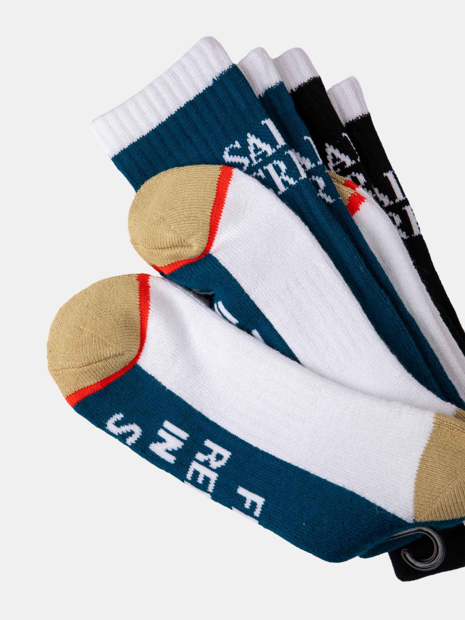 Salty Crew Pinnacle 2-Pack Performance Socks for Men - Moisture-Wicking & Comfortable Hiking, Running & Outdoor Activities