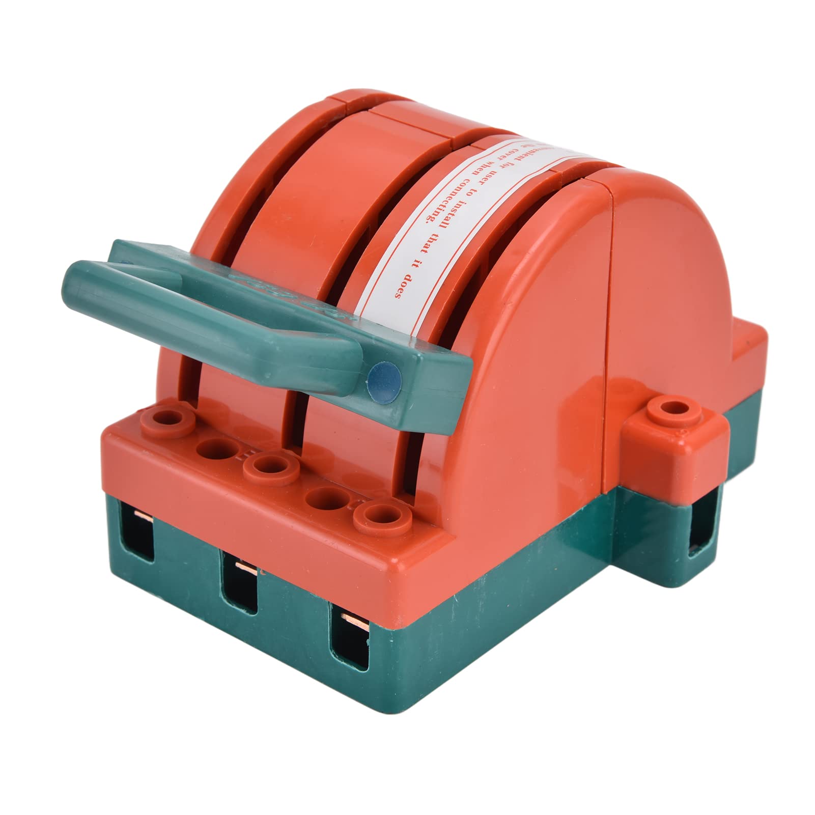 3P 63A Double Throw Electric Knife Switch - Safety Disconnect Switch for Power Isolation | RPSHK11 Bidirectional Double Power Transfer Switch | Ideal for Industrial Electrical Panels, Power Distribution Systems & Backup Generator Applications