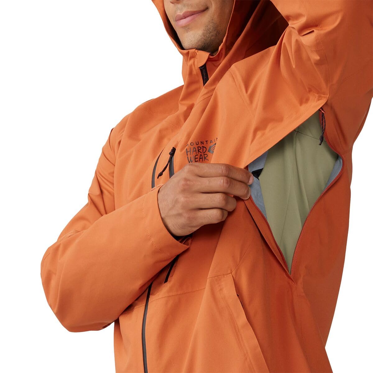 Mountain Hardwear Men's Stretch Ozonic Jacket - Lightweight Waterproof Hiking & Outdoor Adventure Shell - Perfect for Camping, Climbing & Travel