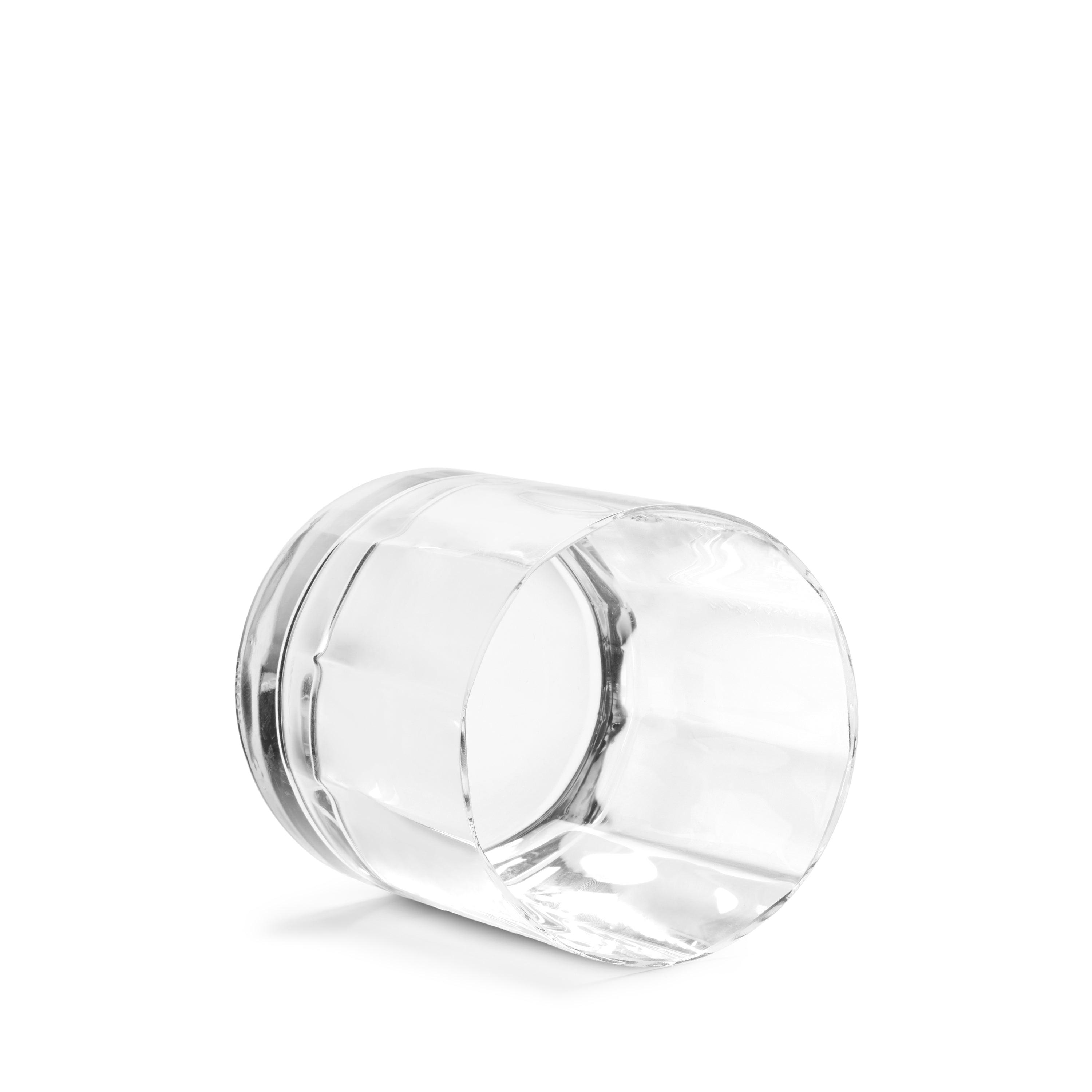 Premium Iris Double Old Fashioned Glasses Set of 2 - Vintage Style Whiskey Glasses for Bourbon, Scotch & Cocktails - Perfect for Home Bars, Gifts & Entertaining