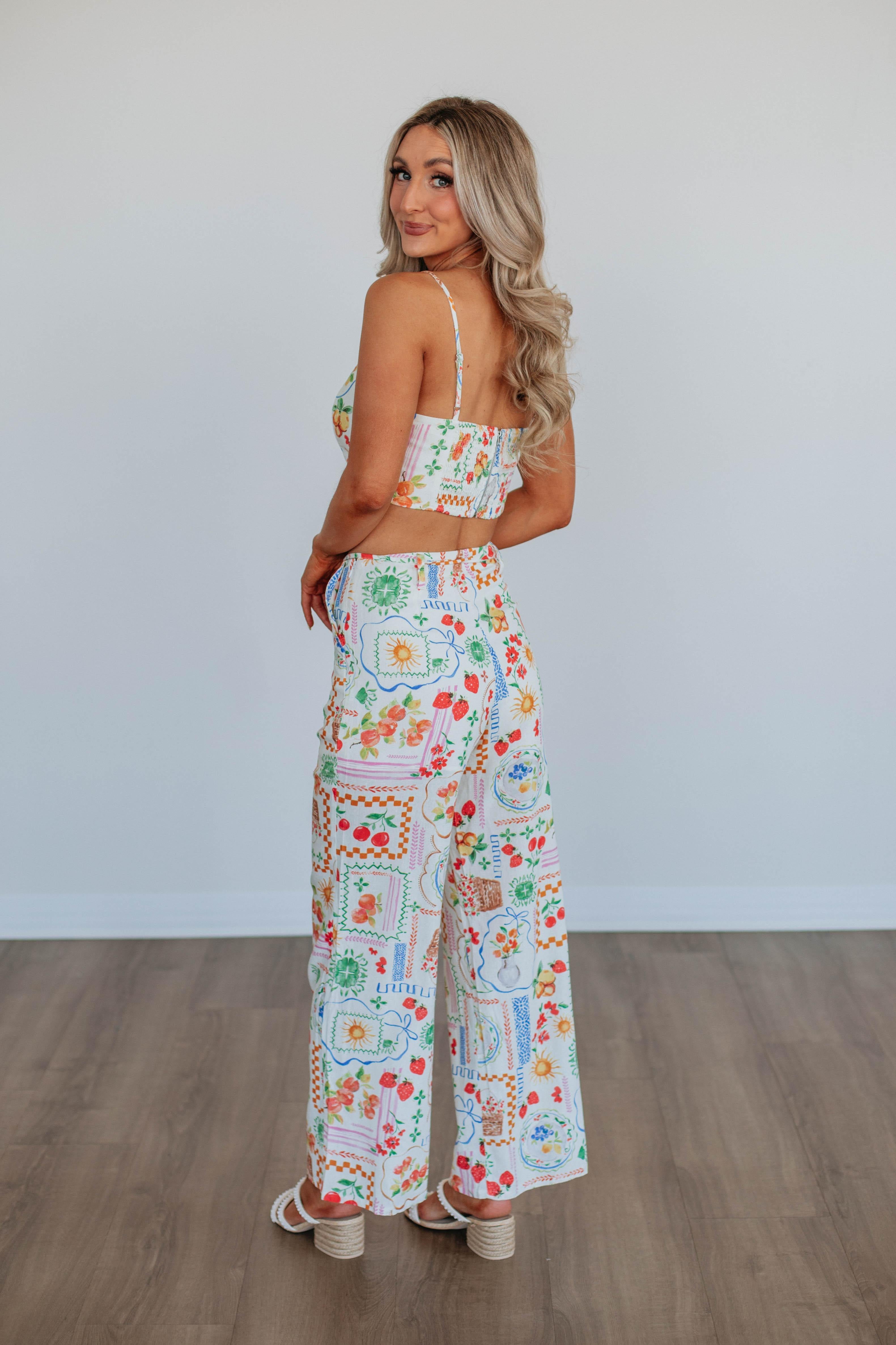 Premium 2-Piece Linen Set for Women - Soft & Breathable Summer Outfit - Perfect for Garden Parties, Beach Vacations & Casual Wear
