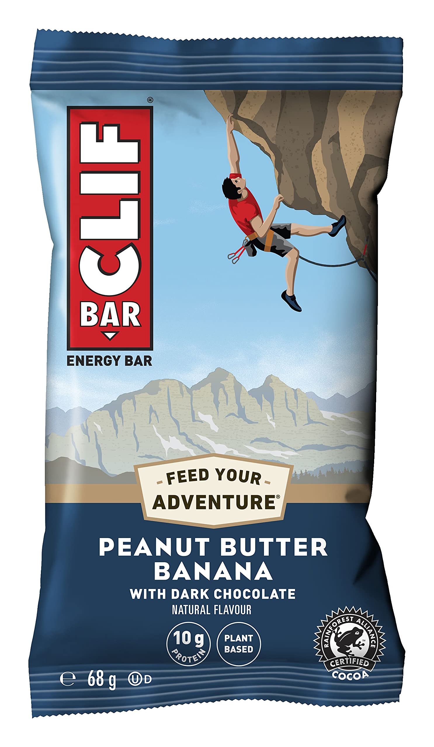 Clif Bar Variety Pack (6 x 68g) - Popular US Energy Bars | 6 Delicious Flavors for Hiking, Workout & Snacking | High Protein Nutrition for Active Lifestyle