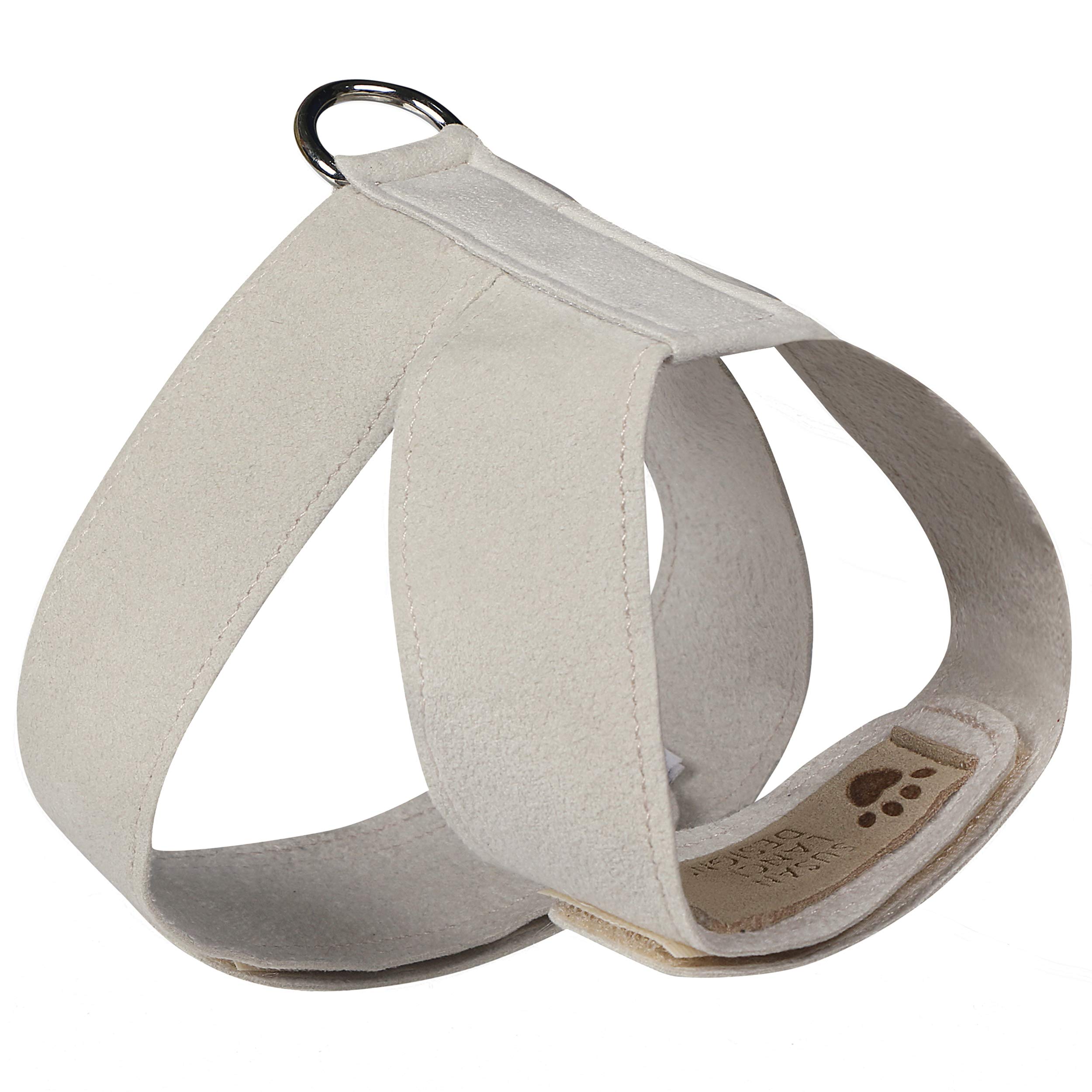 Susan Lanci Designs Premium Ultrasuede Dog Harness - Soft & Durable Small Pet Vest for Small Dogs & Puppies - Perfect for Daily Walks, Outdoor Adventures & Pet Fashion
