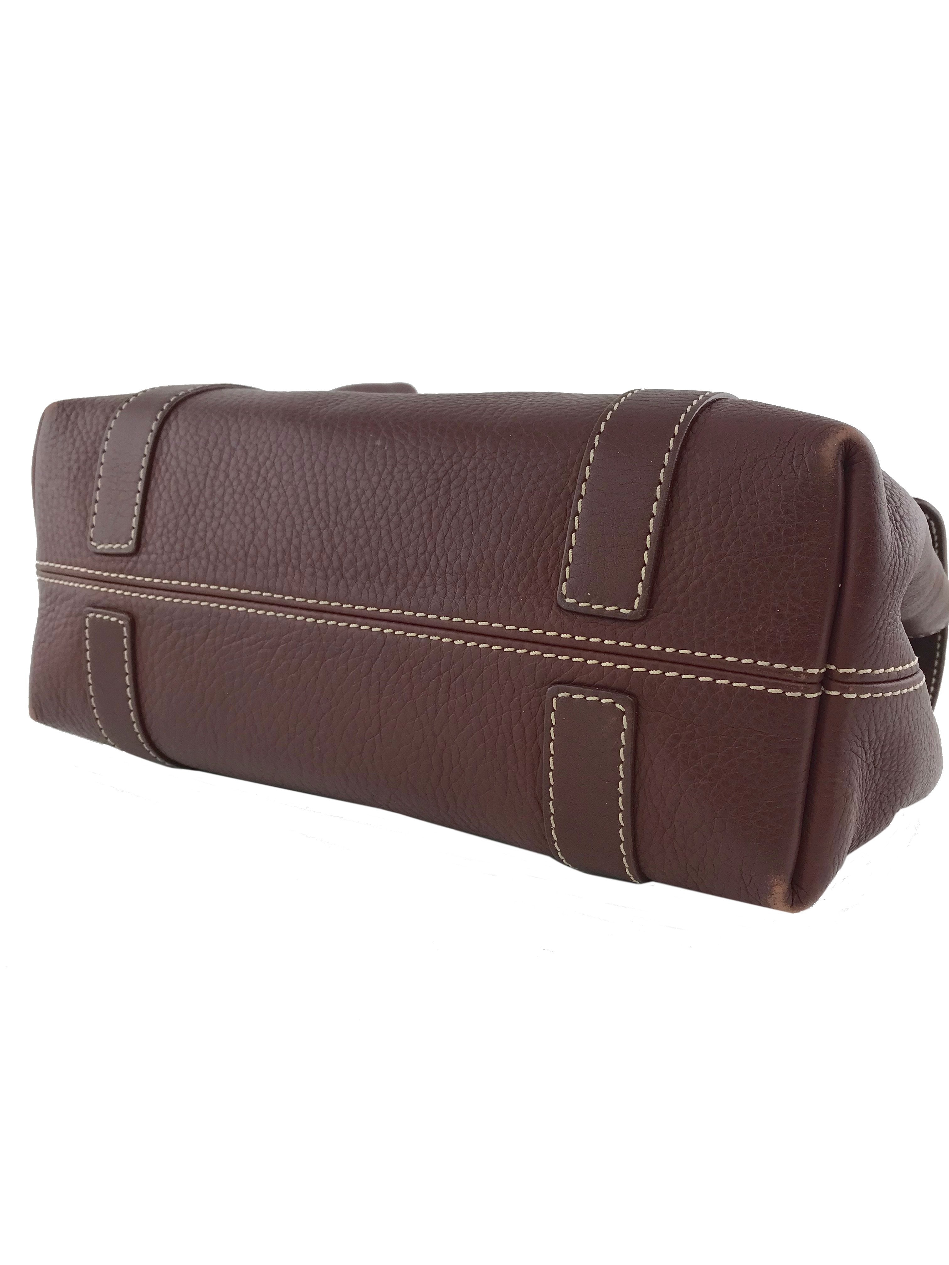 Luxury Loro Piana Leather Dandy Bag for Women | Premium Italian Designer Handbag | Perfect for Work, Travel & Evening Events