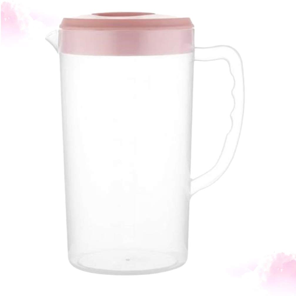 Stainless Steel Beverage Pitcher with Lid - 2 Quart Juice & Water Kettle for Iced Tea, Lemonade, and Cocktails - Perfect for Home, Office, and Outdoor Use