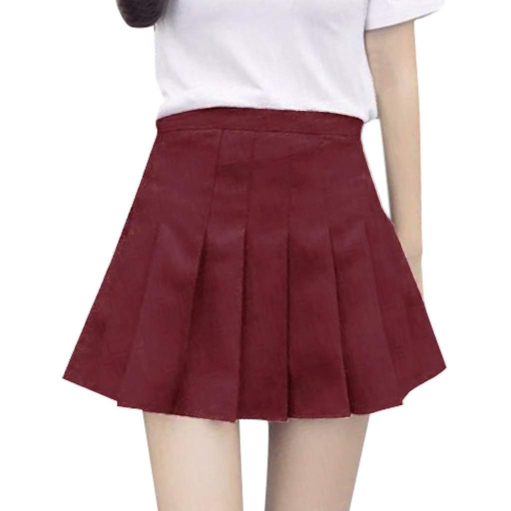 Loyalt Women's High Waisted Pleated A-line Tennis Skirt - Golf, Running & Active Sport Skorts for Women - Perfect for Tennis, Gym Workouts & Casual Wear