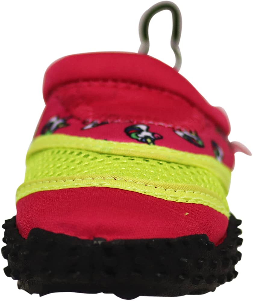 NORTY Wave Aqua Sock - Kids Water Shoes for Swimming, Beach & Pool - Lightweight Quick-Dry Aqua Socks with Non-Slip Sole - Perfect for Beach Vacation, Water Parks & Summer Activities