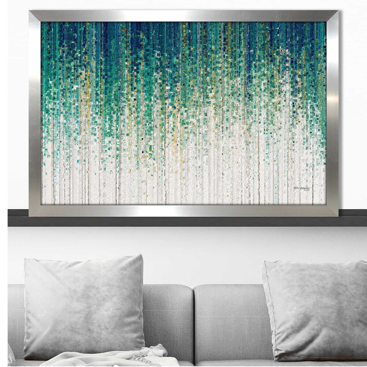 1 Timothy 1:14 Abundant Grace Christian Wall Art - Premium Acrylic Print by Mark Lawrence - Perfect for Home Decor, Church Gifts & Spiritual Inspiration