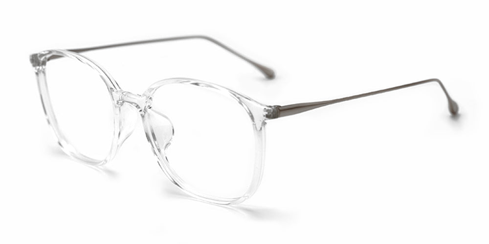 JINS SABAE Flora 046 400 - Stylish & Lightweight Eyeglasses for Women & Men | Perfect for Reading, Work & Everyday Fashion Accessory