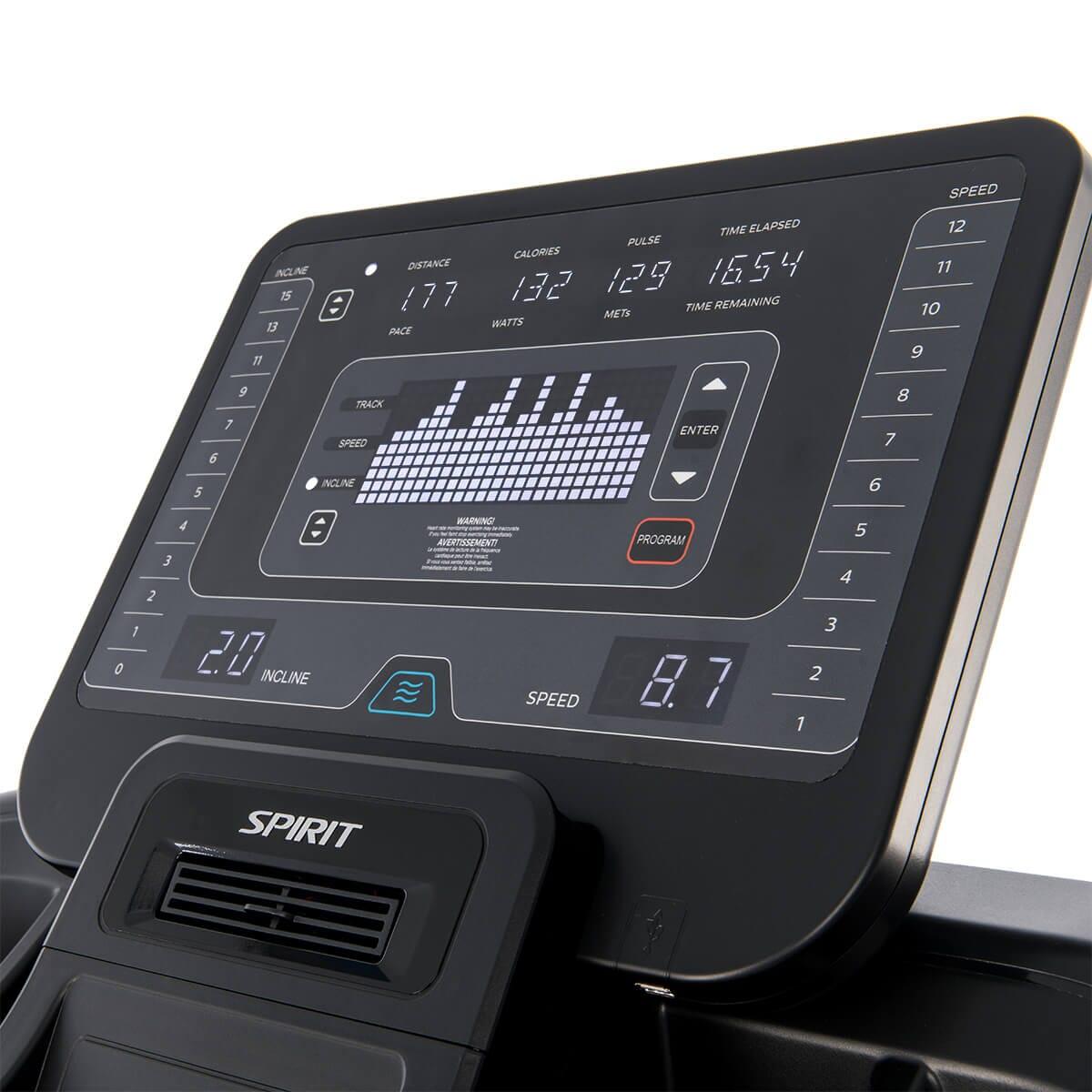 Spirit Fitness CT800 Treadmill - Premium Home Exercise Equipment for Running & Walking | Perfect for Home Gym, Cardio Workouts & Weight Loss