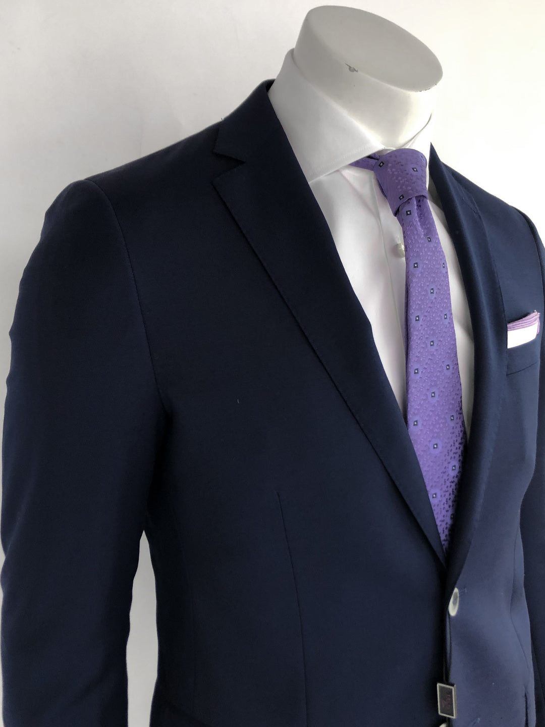 Porto Suit in Navy Blue | Premium Men's Business Suit for Office, Weddings & Formal Events