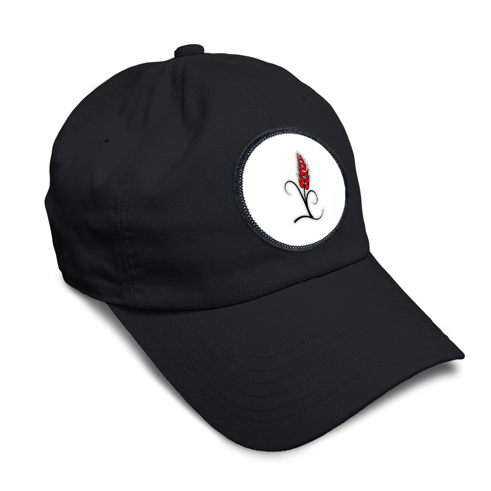 Speedy Pros Soft Baseball Cap - Rye Flower Botanical Design Unisex Dad Hat for Men & Women | Casual Outdoor, Sports & Everyday Wear