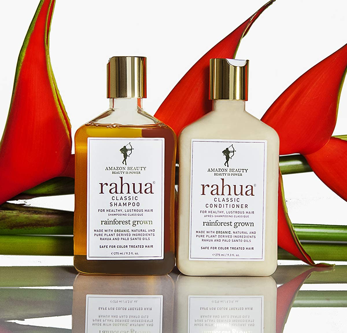 Rahua Strong Hair Rituals Set - Classic Shampoo & Conditioner (9.3 Fl Oz) + Omega 9 Hair Mask (4 Fl Oz) for Damaged Hair Repair | Sulfate-Free, Vegan Hair Care Kit for Dry, Frizzy Hair | Perfect for Daily Use & Salon-Quality Results at Home